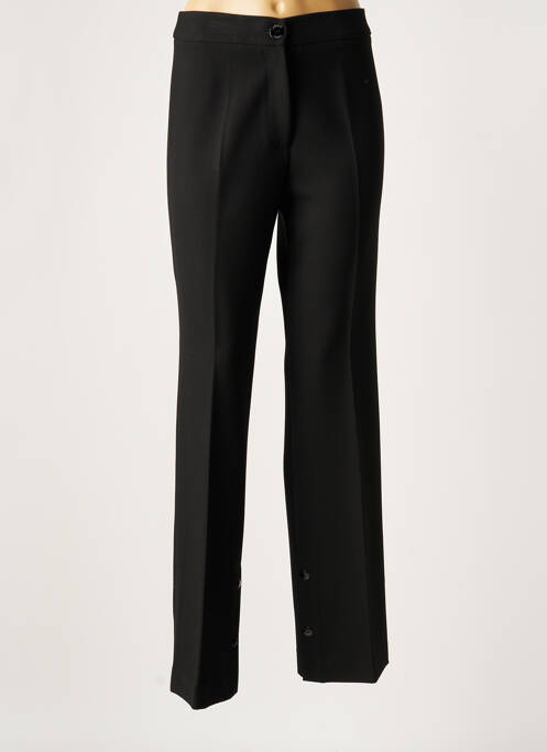 Pantalon large noir LAUREN VIDAL pour femme