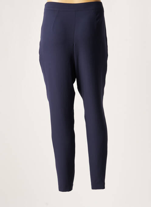 Pantalon slim bleu LAUREN VIDAL pour femme