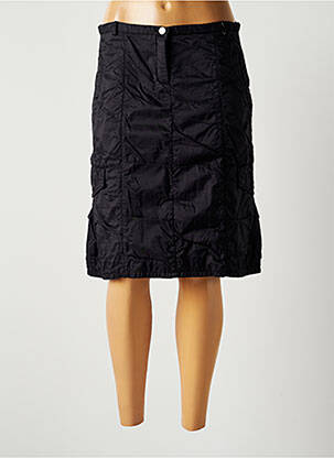Jupe mi-longue noir LAUREN VIDAL femme