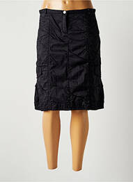 Jupe mi-longue noir LAUREN VIDAL femme