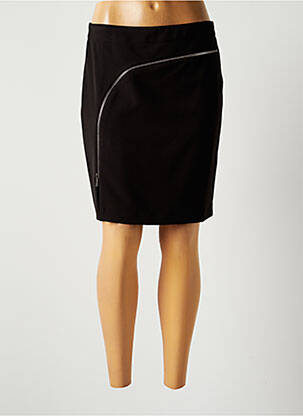 Jupe courte poches noir LAUREN VIDAL femme