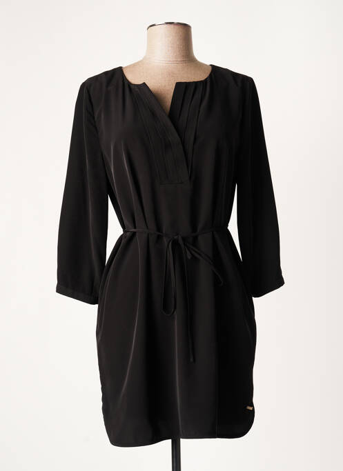 Robe courte noir LAUREN VIDAL pour femme