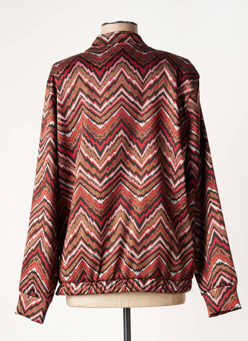 Veste casual rouge LAUREN VIDAL pour femme