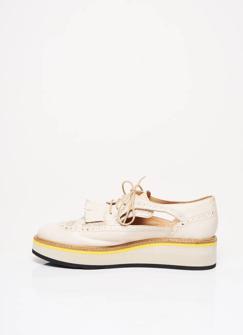 Derbies beige MURATTI pour femme