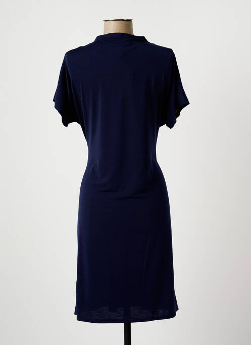 Robe courte bleu MARBLE pour femme