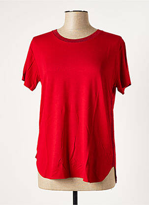 T-shirt rouge TERRE DE FÉES pour femme