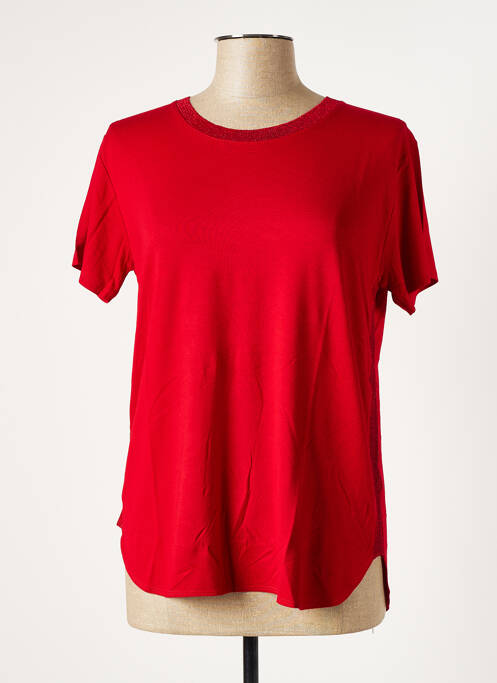 T-shirt rouge TERRE DE FÉES pour femme