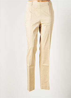 Pantalon chino beige WEINBERG pour femme