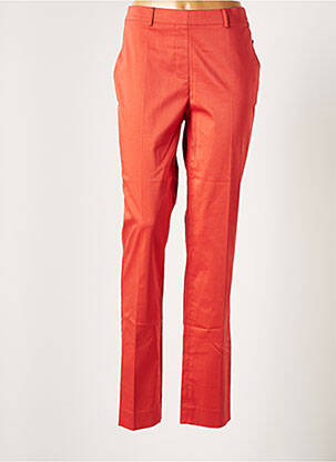 Pantalon chino orange WEINBERG pour femme