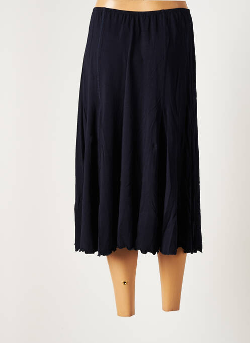 Jupe longue bleu FRANCOISE F pour femme