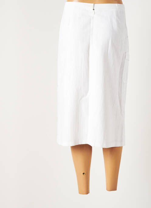 Jupe mi-longue blanc PAUPORTÉ pour femme