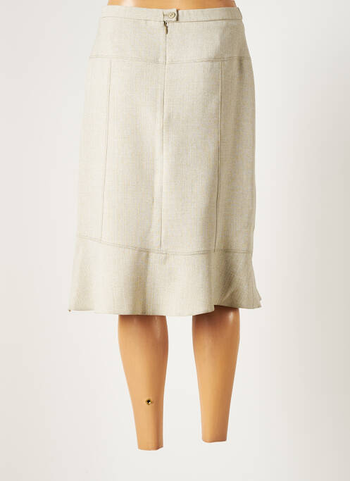 Jupe mi-longue vert IMPULSION pour femme