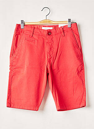 Short rouge KNOWLEDGE COTTON APPAREL pour homme