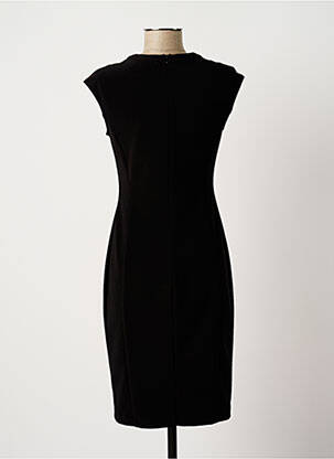 Robe mi-longue imprimé fantaisie manches courtes rouge JOSEPH RIBKOFF femme