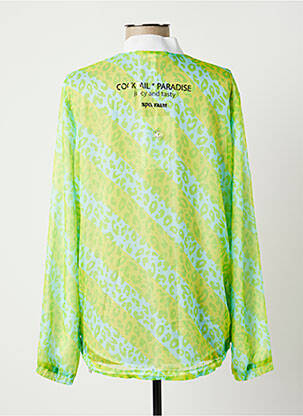 Veste casual col rond vert SPORTALM femme
