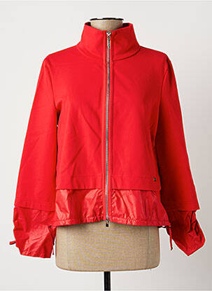 Veste casual fermeture zippée sur le devant rouge AIRFIELD femme