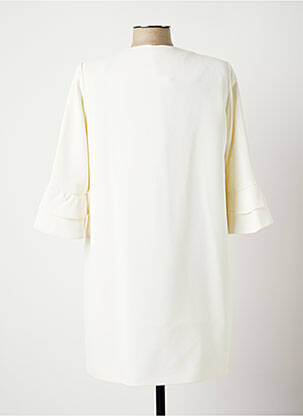 Veste chic poches blanc POUPEE CHIC femme