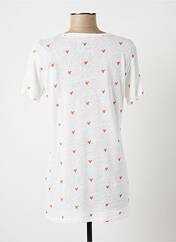 T-shirt blanc FROGBOX pour femme seconde vue