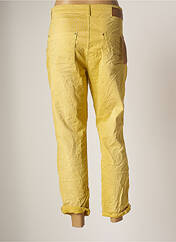 Pantalon droit jaune SUMMUM pour femme seconde vue