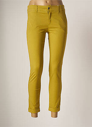 Pantalon slim jaune EDAS pour femme