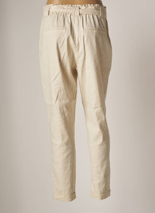 Pantalon slim beige SUMMUM pour femme