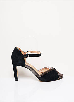 Sandales/Nu pieds noir FUGITIVE pour femme