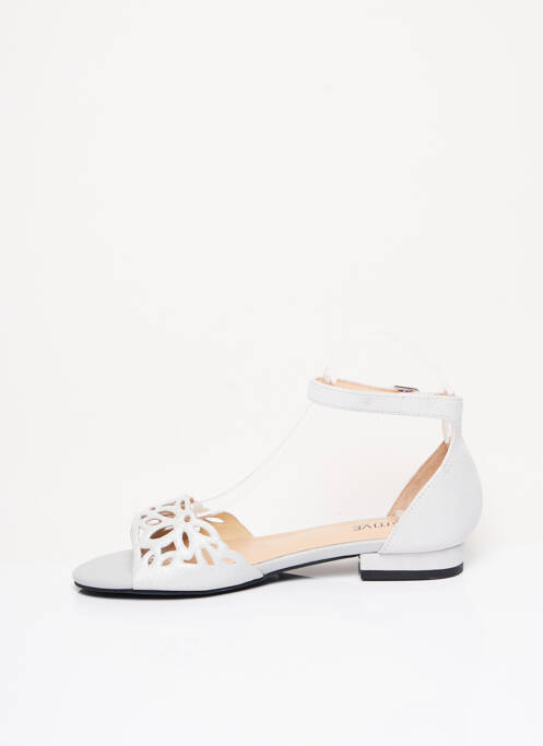 Sandales/Nu pieds gris FUGITIVE pour femme