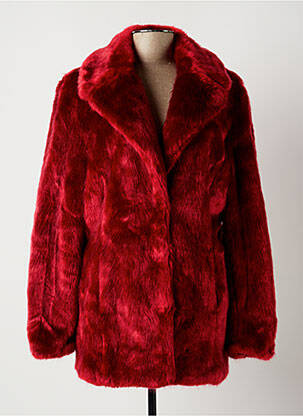 Manteau court rouge DUTCH ELEMENTS pour femme