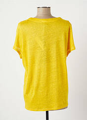 T-shirt jaune MADO ET LES AUTRES pour femme seconde vue