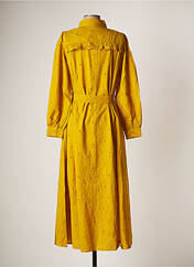 Robe mi-longue jaune PIECES pour femme seconde vue