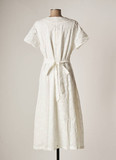 Robe mi-longue blanc ARTLOVE pour femme