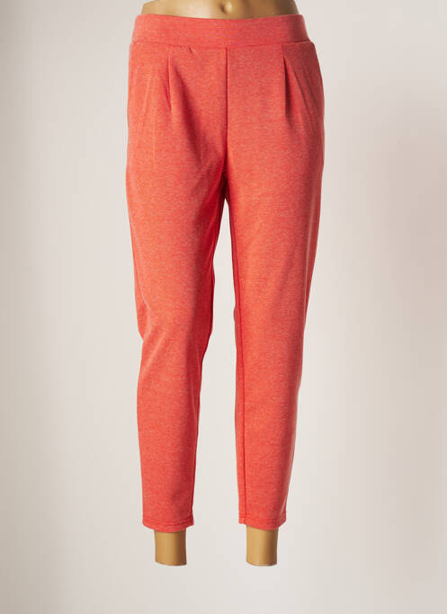 Pantalon 7/8 orange ICHI pour femme