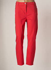 Pantalon droit rouge B. COASTLINE pour femme seconde vue