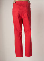 Pantalon droit rouge B. COASTLINE pour femme seconde vue