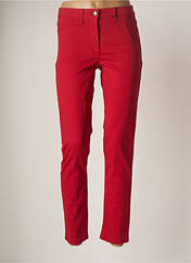 Pantalon slim rouge BETTY BARCLAY pour femme seconde vue