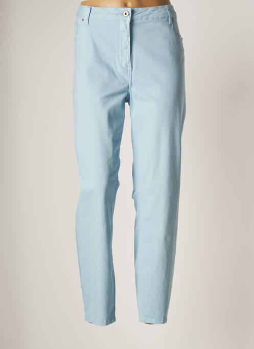 Pantalon 7/8 bleu BRANDTEX pour femme
