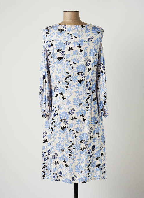 Robe mi-longue bleu TERRE DE FÉES pour femme