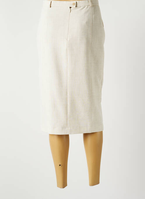 Jupe mi-longue beige WEINBERG pour femme