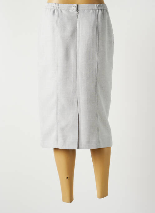 Jupe mi-longue gris PAUPORTÉ pour femme