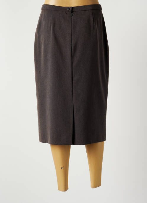 Jupe mi-longue gris PAUPORTÉ pour femme