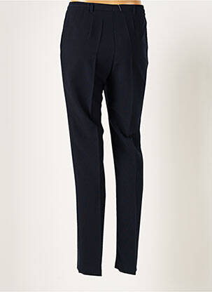Pantalon slim taille élastique taille normale bleu WEINBERG femme
