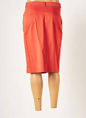 Jupe mi-longue orange WEINBERG pour femme seconde vue