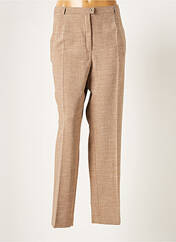 Pantalon droit marron WEINBERG pour femme seconde vue