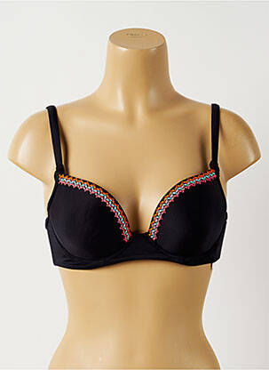 Haut de maillot de bain haut soutien-gorge moulé haut soutien-gorge moulé noir FREYA femme