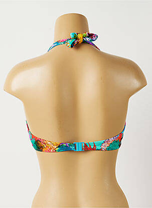 Haut de maillot de bain stretch bleu FREYA femme