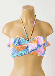 Haut de maillot de bain haut soutien-gorge moulé haut soutien-gorge moulé bleu FREYA femme