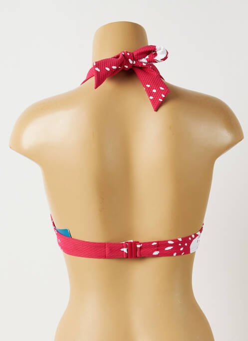 Haut de maillot de bain rose MAISON LEJABY pour femme