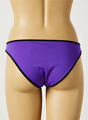 Bas de maillot de bain stretch culotte violet FREYA femme