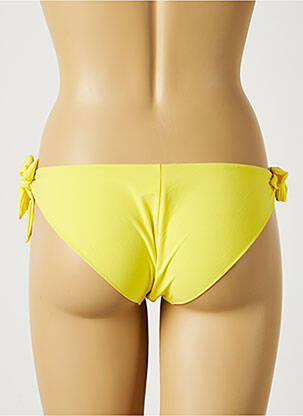 Bas de maillot de bain stretch bikini jaune AUBADE femme