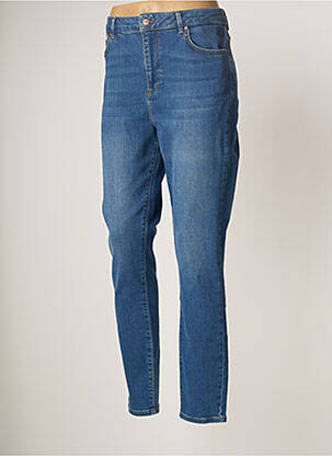 Jeans coupe slim slim taille haute bleu NUMPH femme